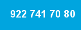 922 741 70 80